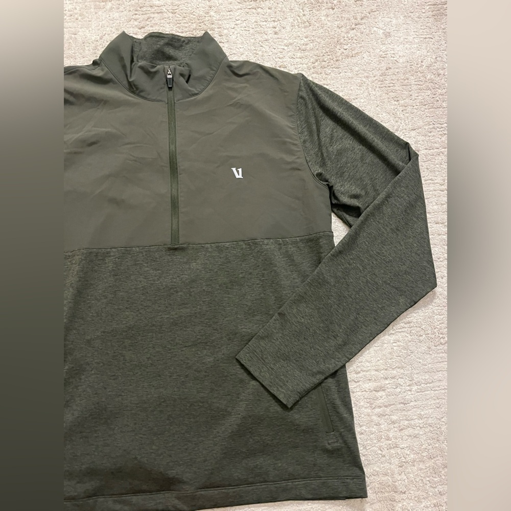 Vuori Sunday Element Half Zip Pullover - image 2